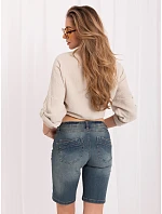 Szorty model 22205409 ciemny niebieski - FPrice Szorty model 22205409 ciemny niebieski - FPrice