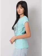 T košeľa EM TS ES 21 532.18 svetlo modrá