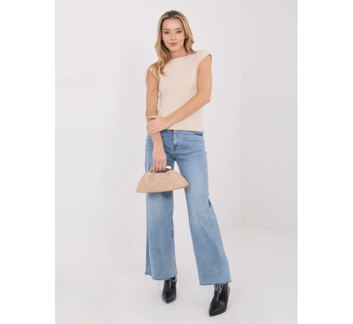 Blúzka PM BZ SF103.36 svetlo béžová