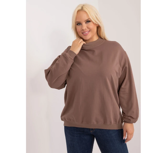 Mikina RV BL 6299.11 hnedá