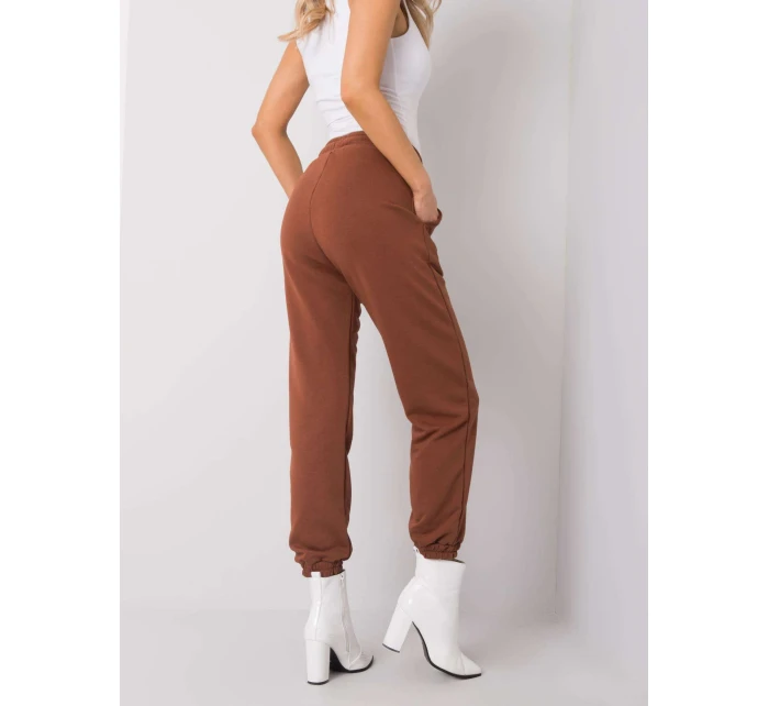 Tepláky RV DR 6120.03P tmavo hnedá