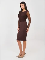 RV SD sukňa A1058.71 tmavohnedá