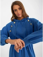 Dámské šaty RV SK model 17802990 tmavě modré - FPrice Dámské šaty RV SK model 17802990 tmavě modré - FPrice