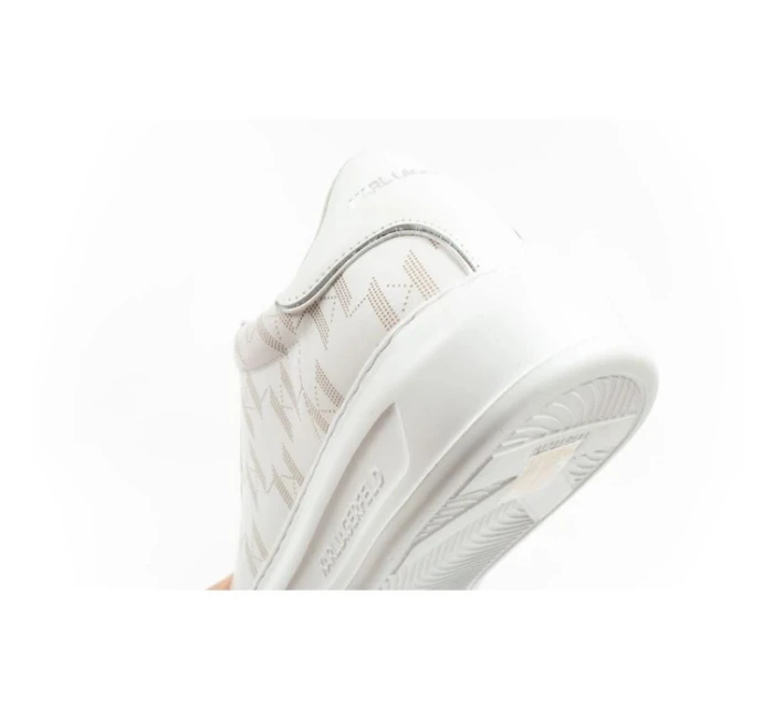 model 21356731 pánské tenisky kožené bílé - Karl Lagerfeld