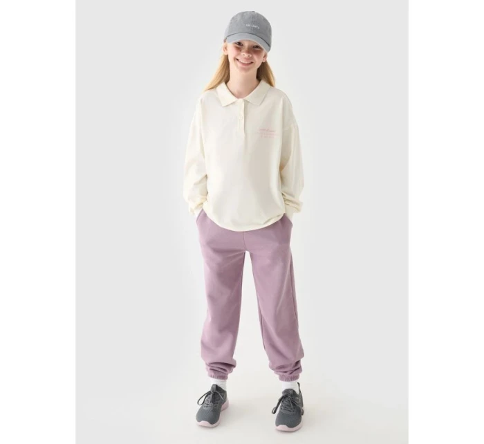 Hladký dívčí dlouhý rukáv Junior model 21885947 - 4F Hladký dívčí dlouhý rukáv Junior model 21885947 - 4F