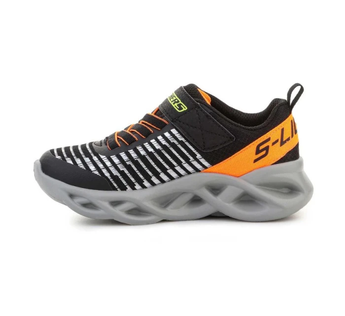 Skechers S Lights Jr 401650L-BKOR