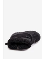 Zateplené dětské sněhule na zip Big Star model 21705995 Černé - Big Star Shoes