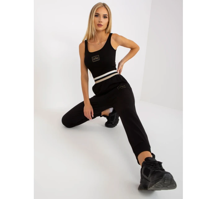 Tepláky TW DR OB030.57 čierna