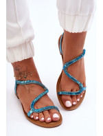 Dámske sandále Cargo s ozdobami Blue Hayen