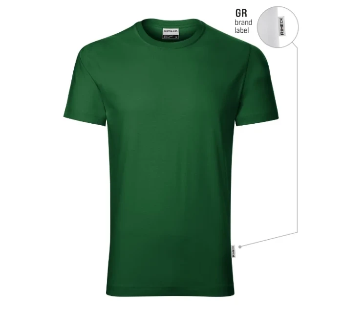 Resist heavy tričko pánské lahvově zelená 06 (brand label) Resist heavy tričko pánské lahvově zelená 06 (brand label)