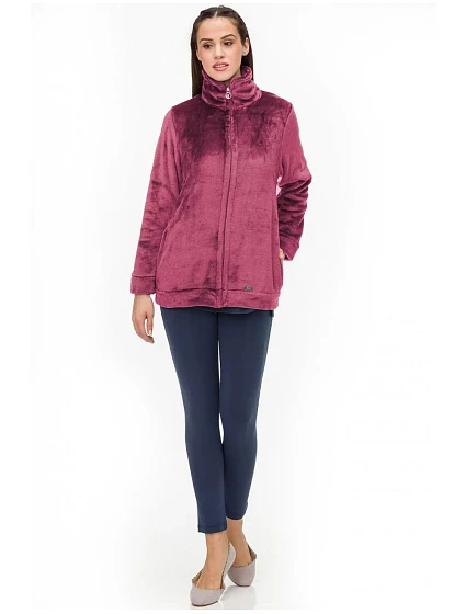 Dámský župan model 14168877 červená - Vamp