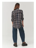 Košeľa s dlhým rukávom model 219730 Makadamia