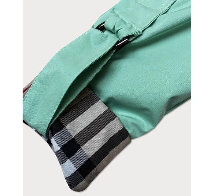 Dámská větrovka v barvě s ohrnutými rukávy model 19642567 - Glakate