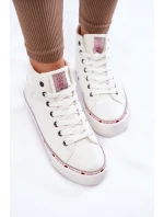 Dámské vysoké Zateplené tenisky model 21599216 Bílé - Cross Jeans