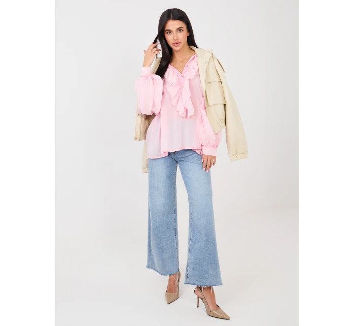 Bluzka IT BZ model 21888955 jasny różowy - FPrice
