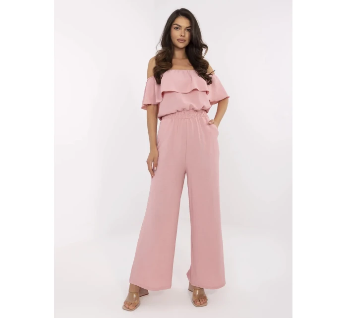 Kombinezon MI KO model 21116759 ciemny różowy - FPrice