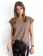 Tričko RV TS model 14819145 hnědá - FPrice Tričko RV TS model 14819145 hnědá - FPrice