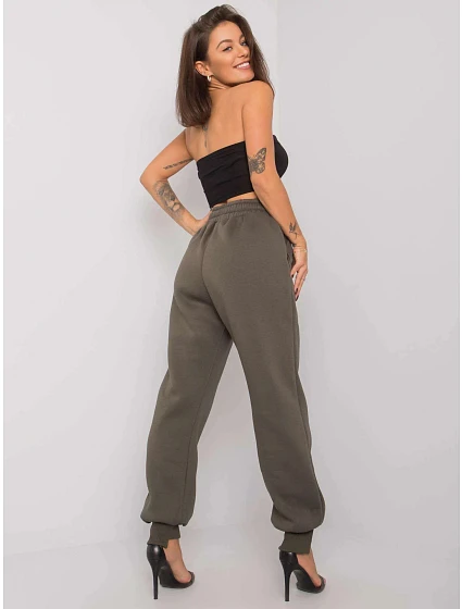 Dámské tepláky model 20823007 tmavá khaki - FPrice