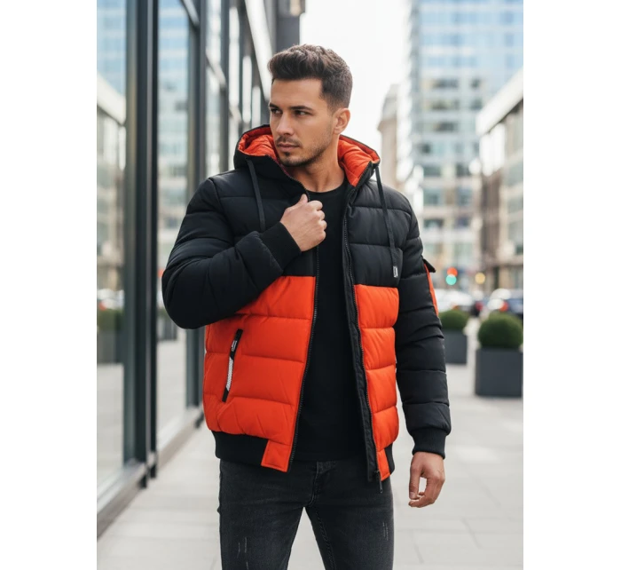 Pánská zimní bunda s kapucí Dstreet model 21993635 - FashionStreet