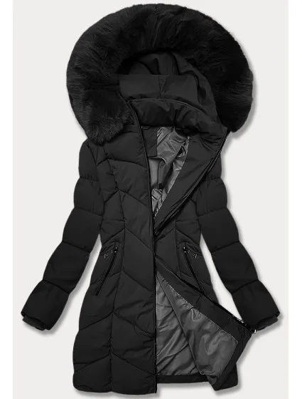 Dámska zimná bunda S'west Black (B8306-1)