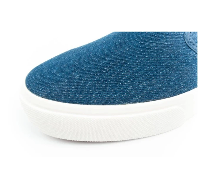 Lee Cooper pánske tenisky módne pohodlné slip-on denim Slip on