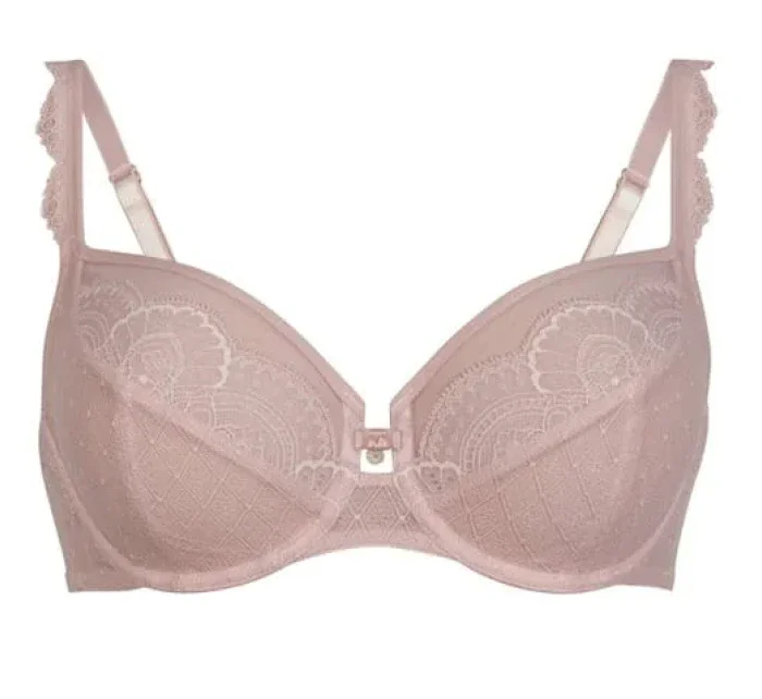 Selma podprsenka s kosticou 5634 rosewood - RosaFaia