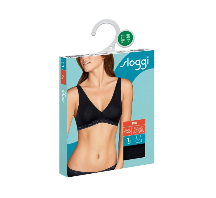 Sloggi model 20180469 24/7 100 H Top kolor:0004black - Triumph Sloggi model 20180469 24/7 100 H Top kolor:0004black - Triumph