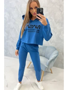 Džínsová súprava s potlačou