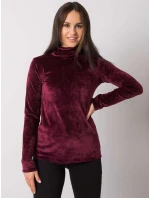 Blúzka LK BZ 508410.07P gaštanová