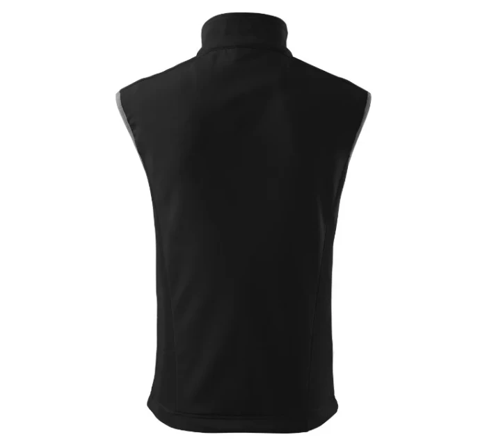 Vision pánska softshellová vesta čierna