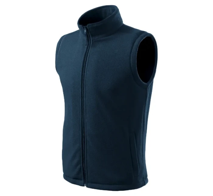 Next Fleecová vesta unisex námornícka modrá Next Fleecová vesta unisex námornícka modrá