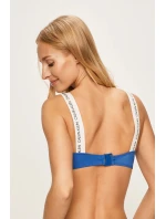 Vrchný diel plaviek KW0KW00548-CHQ modrobiela - Calvin Klein Vrchný diel plaviek KW0KW00548-CHQ modrobiela - Calvin Klein