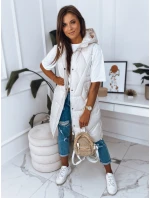 Dámska vesta LARIS ecru FashionStreet TY2835