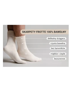 Ponožky Steven art.199 100% bavlnené froté 41-46