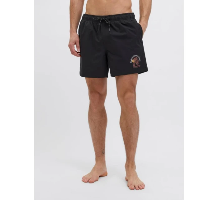 Plavecké šortky Jack&Jones JPSTMAUI STAR SWIMSHORTS STYD SS25 12287670 BLACK