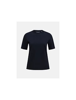 Dámske tričko PEAK PERFORMANCE W Original Small Logo Tee, čierne