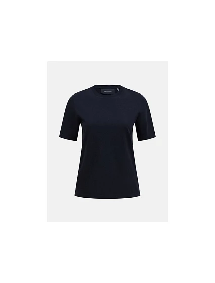 Dámske tričko PEAK PERFORMANCE W Original Small Logo Tee, čierne
