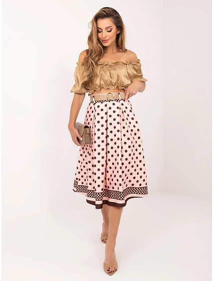 Spódnica IT SD model 22145554 brzoskwiniowy - FPrice