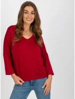 Bluzka RV BZ 7663.05 bordowy Bluzka RV BZ 7663.05 bordowy