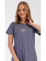 Dámské domácí šaty s krátkým rukávem model 21044659 - Vienetta