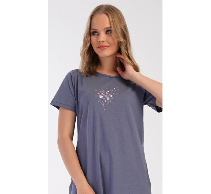 Dámské domácí šaty s krátkým rukávem model 21044659 - Vienetta
