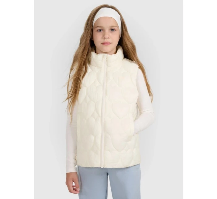 Dívčí rukávy bez rukávů se syntetickou výplní model 21814798 - 4F