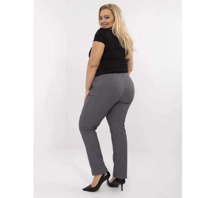 Spodnie AT SP model 21099002 grafitowy - FPrice Spodnie AT SP model 21099002 grafitowy - FPrice