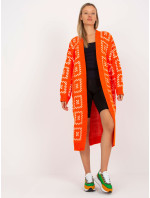 Dámsky sveter LC SW 0296 oranžový
