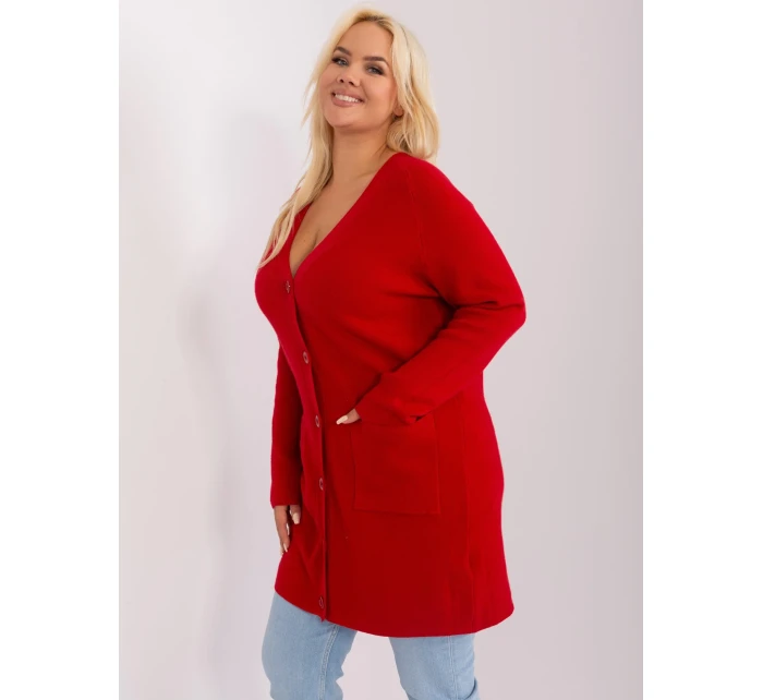 Sweter PM SW PM model 18965381 czerwony - FPrice Sweter PM SW PM model 18965381 czerwony - FPrice