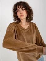 Mikina RV BL 8441.07P ťava Mikina RV BL 8441.07P ťava