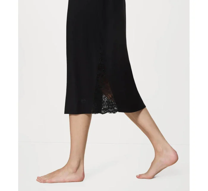 Dámska nočná košeľa Timeless Sensuality NDK SSL - BLACK - black 0004 - TRIUMPH