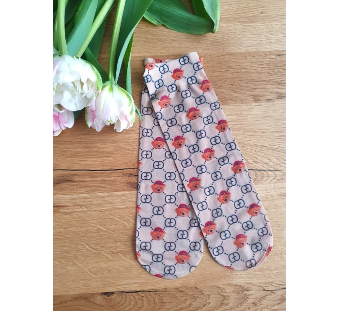 Dámske vzorované ponožky Magnetism lycra 20 den