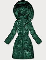 Prešívaný prechodný kabát s kapucňou Goodlookin green (Y3-9215-33)