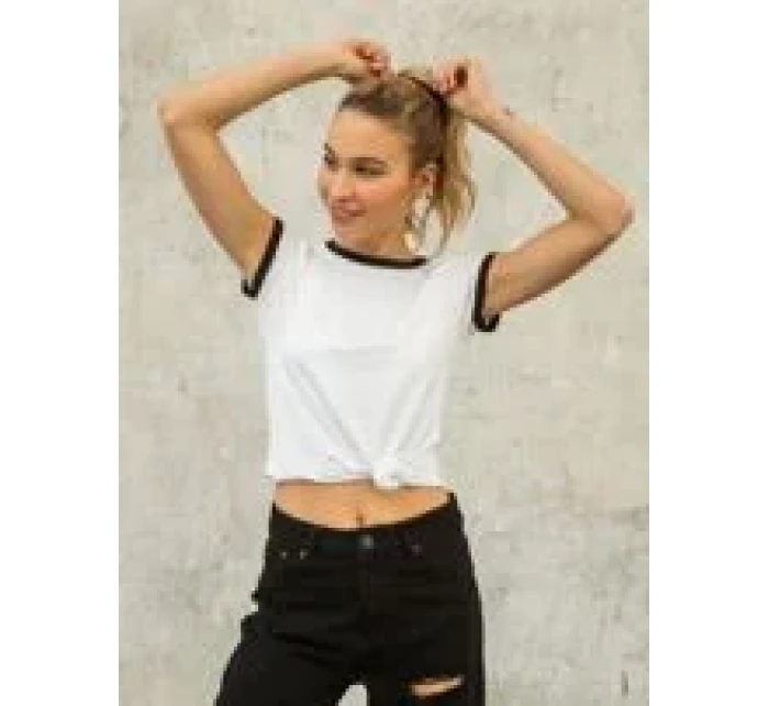 Tričko RV BZ 5234.11P biela a čierna